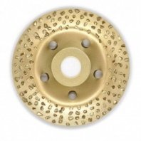 Круг шлиф. чашечный по дереву карбид вольфрама, выгнутый, 8 зерно FEPA, 125х22,2мм РемоКолор profess