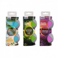Ароматизатор гелевый Double fresh, летний бриз, лаванда, мистический сад NEW GALAXY