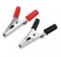 Зажимы для проводов 5А крокодил 2шт в комплекте №1: 50мм