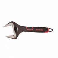 Ключ разводной 300мм, зев 60мм, тонкие губки, фосфатированный, 2-х комп рукоятка, PRO Matrix