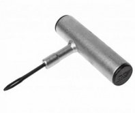 Шило для ремонта автомобильных шин с металлической ручкой и сменной насадкой, длина 53мм JTC /1/20/1