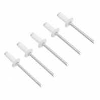 Заклепки 4,0х10 50шт, сигнально-белый Matrix