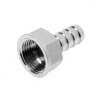 Штуцер для шланга d12х1/2", никель, STI