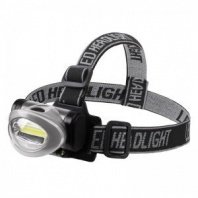 Фонарь налобный светодиодный на батарейках, 3 режима, поворотный, сверхлегкий, СОВ REXANT