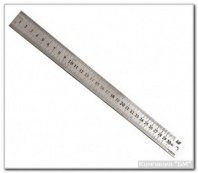 Линейка 300мм, металлическая БМ