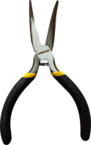 Длинногубцы 125мм, мини, усилен.инстр.сталь, полированные MaxiTool (тонкогубцы)