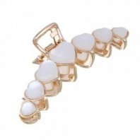 ЮНИLOOK Краб для волос, 7,5см, металл, пластик, 1 дизайн, ACS-93