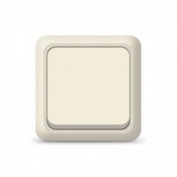 Выключатель 1 кл. слоновая кость, О/У,10А, Б-О0021(G-BO0021), (шт.) Олимп