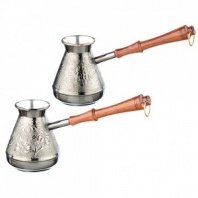 Турка для кофе 400мл, медная, 2 дизайна VETTA