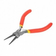 Круглогубцы 120мм, МИНИ, HCS, обливные рукоятки РемоКолор