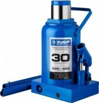 Домкрат гидравлический бутылочный 30 т, h подъема 285-465мм, Профессионал (43060-30) ЗУБР