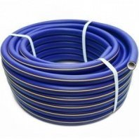 Шланг полив. 3-х слойный 3/4 50м армир., ТЭП, резиновый, морозостойкий Polyagro Premium Silver