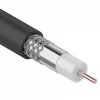 Кабель коаксиальный RG-6U, 75Ом, CCS/Al/Al, 48%, 100м, OUTDOOR, черный PROconnect