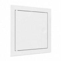 Лючок ревизионный 100х100мм, пластик-АВС, нажимной, EVECS, L1010N