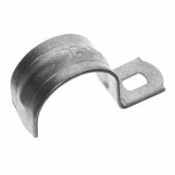 Скоба металлическая однолапковая 19мм 100шт, СМО, 19-20мм, оц., Ремоколор