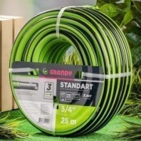 Шланг полив. 3-х слойный 3/4 25м армир., 18 атм, ПВХ, Grandy, Standart, AGL233425