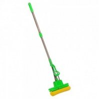 Швабра ПВА, двойной ряд роликов 27см, телескоп.ручка 110см, арт. Z230PDF A VETTA