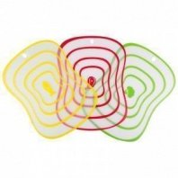 Набор разделочных досок 3шт полипропилен 40х30х0,1см DIVO,