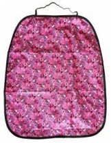 Накидка защитная на спинку сиденья LION розовая Print (Оксфорд 210г/м²) 1_