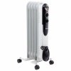 Масляный радиатор 5 секций, 1кВт, 10м2, OCH-1000, MTX