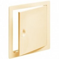 Лючок ревизионный 150х150мм, пластик-АВС, беж, Viento