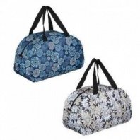 Сумка хозяйственная складная, 42x25x19см, 20л, до 25кг, полиэстер, 2 дизайна VETTA