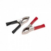 Зажимы для проводов 30А крокодил 2шт в комплекте REXANT, длина 75 мм, пакет БОПП