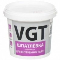 Шпатлевка финишная 1,7кг, акрил, для внутр работ VGT