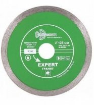 Алмазный диск сплошной 125x22,23х1,4мм, высота алмаз. слоя 8мм, Эксперт Гранит hot press Trio Diamond