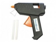 Клеевой пистолет 10 Вт, 7 мм, 6-8 г/мин РемоКолор 2 шт. в комплекте, расход кабель 1,0 м РемоКолор