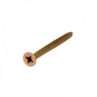 Шуруп желтый цинк 5х60 (100шт) KRANZ