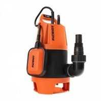 Насос дренажный 134/5м, 400Вт, для грязной воды, 8000л/ч 220В PATRIOT F 400