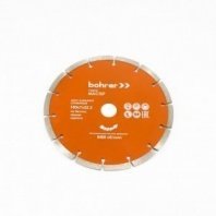 Алмазный диск сегмент 180х22,2мм, сухой рез, по бетону/кирпичу/камню, высота алмаз. слоя 7мм Bohrer Мастер