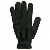 Перчатки ХБ двойные,  черные