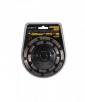 Чашка алмазная 125мм зачистная двухрядная Extreme 125x22мм, Hanskonner H9020-05-125x22-2