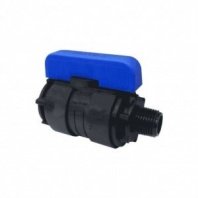 ПНД кран 1/2"-3/4", внутр/наруж, шаровой, Valfex, 1210016012034