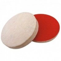 Круг полировальный под липучку 125мм, фетровый, для финиш. обработки MaxiTool