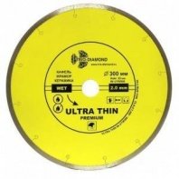 Алмазный диск сплошной 300x32/25,4мм, тонкий, высота алмаз. слоя 11мм hot press Trio Diamond