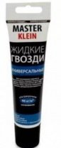 Жидкие гвозди белые туба 100мл/125гр универс., 1381 Master Klein