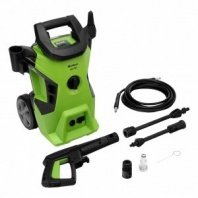 Мойка высокого давления 1,7кВт, 130 бар, 350л/ч, колёсная// Сибртех АМ-1700