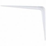 Кронштейн угловой с ребром 300*350мм белый Сибртех
