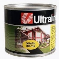 Эмаль ПФ-115 желтая 0,8кг, ULTRA LINES