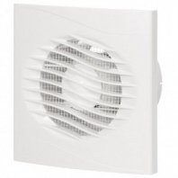 Вентилятор вытяжной настенный 100мм, 13Вт, 130м3/ч, 26дБ, Viento, Волна, В100С