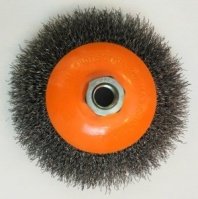 Щетка металл. для УШМ 125мм/М14 тарелка пушистая Bohrer