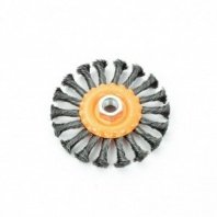 Щетка металл. для УШМ 115мм/М14 дисковая крученая Bohrer (60/1)