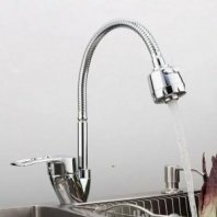 Смеситель для кухни, Frap, гибк излив, с картриджем, хром, F43701-B