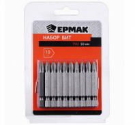 Биты PH 2 *50 мм  (10 шт)  ЕРМАК   657-033