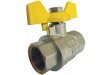 Кран шаровый 3/4" (20мм), Г-Ш (м/р), ручка-бабочка, газ. Terma-R 30568