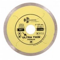 Алмазный диск сплошной 125x22х1,2мм, тонкий hot press Trio Diamond