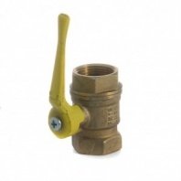 Кран для газа 3/4", Г-Г, ручка, БАЗ